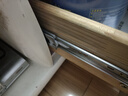 固特（GUTE）抽屉轨道滑轨缓冲阻尼不锈钢三节导轨家装五金配件家具滑道一付装 不锈钢阻尼缓冲款10寸(25cm) 一付装 实拍图