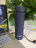 富光 富光悠乐保温杯水杯316不锈钢杯子便携车载商务办公男女学生刻字 磨砂墨蓝色500ml（316内胆） 实拍图