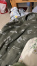 森马毛衫男冬季韩系字母提花毛衣宽松针织衫时尚个性套头上衣 绿白色调00341 165/84A/S 实拍图