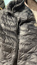 雪中飞男士日常休闲立领羽绒服春季通勤时尚穿搭保暖防寒服纯色百搭外套 黑色 4XL (195) 实拍图