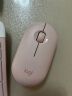 罗技（Logitech）K580无线蓝牙键盘带手机支架可跨屏切换静音按键无限薄膜键盘笔记本电脑手机ipad平板键鼠套装 【K580+鹅卵石鼠标】玫瑰粉 实拍图