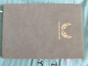 得力（deli）A5时尚印花羊巴皮皮面本工作笔记本办公记事本复古皮面本BP152灰色 实拍图