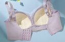 梦芭蒂内衣女刺绣蕾丝乳胶文胸大胸显小显瘦薄款无钢圈聚拢防下垂胸罩 实拍图