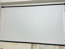得力（deli）72英寸16:9白软编挂壁悬挂式 悬挂投影幕布 适配坚果极米当贝小米投影机MS111 实拍图