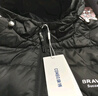 康博秋冬季轻薄羽绒服男连帽时尚休闲情侣装男女款外套 黑色 3XL  实拍图