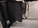 伟博德美 DP001台式电脑主机吊架挂架升降桌悬挂架可调节机箱托架悬空支架 电脑主机吊架DP001大号黑色 实拍图