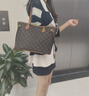 COOGI包包女包2026新款奢侈品女包单肩手提包七夕情人节礼物送女友老婆 咖啡色 实拍图