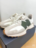 NEW BALANCENB327 官方休闲鞋男鞋女鞋情侣秋冬舒适轻便百搭运动鞋复古绿 白色/灰白色 MS327ASN 38.5 (脚长24cm) 实拍图