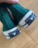 匡威（Converse）官方 1970S男女巴恩风穿搭帆布鞋丛林绿绿色168508C 绿/168508C 38 实拍图