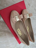 菲拉格慕（Ferragamo）女士Vara蝴蝶结高跟鞋 0753641_1D _ 65 520礼物送女友 实拍图