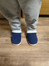 牧童儿童棉拖鞋男冬加绒保暖家居鞋室内软底亲子包跟棉鞋女 浆果蓝210 实拍图