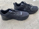 特步运动鞋跑步鞋男网面透气软底男鞋时尚轻便减震耐磨防滑休闲鞋子男 黑灰-条纹经典【推荐】 42 实拍图