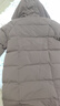 森马（Semir）羽绒服女长款三防防风宽松冬季2024保暖毛领连帽外套109724113018 实拍图