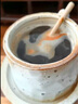 九土陶瓷咖啡杯手工粗陶咖啡杯碟组手作艺术手冲咖啡杯具带碟套装 窯變白 实拍图