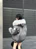 FDR旗舰店 美式毛领棉衣棉服男女秋冬季加厚保暖装外套派克服 灰色 [毛领可拆卸] S 实拍图