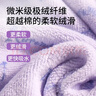 名创优品（MINISO）三丽鸥超细纤维毛巾浴巾吸水擦脸巾洗脸洗澡速干柔软加厚大面巾 大耳狗浴巾（蓝色） 1条 实拍图
