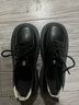 逸兰朵小皮鞋女英伦风2025秋冬季新款加绒厚底女鞋jk配裙子玛丽珍乐福鞋 黑色 37 (235mm) 实拍图