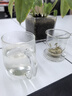 忆壶茶（YIHUTEA） 茶杯玻璃杯茶水分离泡茶杯 带过滤花茶杯 家用耐热装开水杯子 【加大容量】君子杯500ML 实拍图