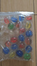 胜旅高清弹珠玻璃球25mm20粒游戏机跳棋弹珠玻璃珠园艺鱼缸鲜花装饰 实拍图