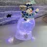五月家生日女生日旋转雪花雪人梦幻水晶球音乐摆件送女生生日礼物盒 实拍图