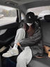 JEANSWEST CLUB真维斯集团儿童冬季加绒卫裤新款男童长裤保暖女童运动裤中大童 灰-紫紫怪兽 130 （建议身高120-130cm） 实拍图