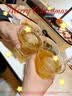 MUMU高颜值轻奢风威士忌洋酒杯套装家用酒具酒樽无铅玻璃烈酒杯子 冰裂酒樽套装（6个杯+1个酒樽） 实拍图