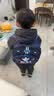 可爱小学生一年级书包男童女孩儿童幼儿园中大班轻便双肩背包223 藏蓝奥特曼/ 幼儿 实拍图