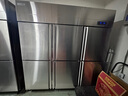 澳柯玛（AUCMA）四门冰箱商用冰柜立式冷冻柜六门冰箱大容量饭店食堂餐饮店保鲜柜冷柜后厨不锈钢厨房冰箱 1360升全冷冻 -18℃铜管 VF-1360AJ 实拍图