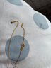 百泰首饰（BATAR JEWELLERY）生日礼物黄金项链5G延长链足金999加长调节手链脚链尾链O字配件 单根黄金延长链【金重约0.52g】 实拍图