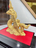 莫尼森  MOREISAN 绒沙金生肖蛇摆件工艺品蛇年本命年吉祥物乔迁礼物开业纪念礼品 绒沙金小号鸿运当头 晒单实拍图