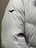美津浓（MIZUNO）ESSENTIAL系列 男女中长款90白鸭绒羽绒服保暖御寒外套 10/原石灰 XL (180) 晒单实拍图