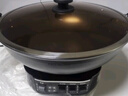 美菱 （MeiLing）电炒锅全新升级大开关旋钮定时多功能电蒸锅家用大容量铸铁电炒蒸煮一体炒菜电火锅 【升级定时款】40cm无笼（适合9-14人）9L 实拍图