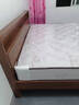 起凤广东佛山实木床双人床卧室大床储物床1.8*2米卧室家具木板床原木 单床（胡桃色硬靠款） 180*200cm框架床 实拍图
