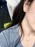 中国黄金花丝蝴蝶黄金耳钉女款足金耳钉女生日礼物送女友老婆结婚纪念 闪闪蝴蝶足金耳钉+证书礼盒 实拍图