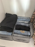 EACHY衣服裤子收纳盒子衣柜收纳神器分隔牛仔裤收纳箱 杏仁粉-9格 实拍图