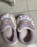 利达妮（TZLDN）库洛米儿童棉拖鞋秋冬季女童6-12岁宝宝保暖可爱亲子包跟毛绒棉鞋 【库洛米】 三丽欧联名包跟款 38 -39【适合37-38码】 实拍图