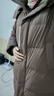 波司登（BOSIDENG）【反季】羽绒服女款长款脱卸帽加厚冬新国标90绒商场同款修身外套 栗棕咖7062 M 165/88A 体重约120-140斤 实拍图