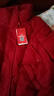 啄木鸟品牌女装红色显瘦立领羽绒棉服棉衣短款2025年冬季新款保暖外套 酒红色 XL 120-135斤 实拍图