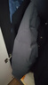京东京造【聚热羽绒plus+】男士羽绒服外套冬季防钻绒中长款灰色L 实拍图