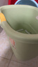 奔麦儿童泡澡桶宝宝洗澡桶浴桶婴儿洗澡盆沐浴盆家用可坐加大保温 【0-10岁感温款】绿＋礼包 实拍图