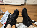海澜之家（HLA）马丁靴男户外复古休闲秋冬工装鞋子男HAAGMM4AB20408 黑色加绒43 实拍图
