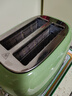 维勒拓 德国烤面包片机家用吐司机多士炉面包早餐加热机 TS-R1橄榄绿（带防尘盖+烘烤架） 实拍图