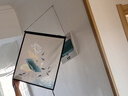 家工场电表箱装饰画挂布房间床头布挂画遮挡弱电箱布艺装饰壁画遮挡画 金荷 45x60cm 实拍图