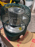 万宝取暖器小太阳家用鸟笼式烤火炉卧室节能桌下电暖器省电小型电暖器 钛青绿【碳晶盘】二档调温 实拍图