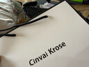 CINVAI&KROSE官网小c&k轻奢牛皮包包女包2025新款单肩包水桶包女士通勤斜挎包 咖啡色-CK女包送女友老婆走心 实拍图