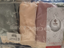 洁丽雅（grace）4条装纯棉内裤女精梳棉亲肤柔软舒适中腰高弹大码女士短裤内裤女 【4条装】脂粉/竹青/浅肤/普蓝 XXL【建议125斤-140斤】 实拍图