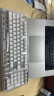 罗技（Logitech）ALTO KEYS K98M/K98S客制化机械键盘 无线蓝牙键盘双模mac ipad键盘98键游戏办公家用键盘AI热插拔 K98M白+冰块白透明键帽 实拍图