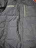 雪中飞秋冬新款时尚休闲舒适廓形男士“H”版型纯色立领连帽羽绒服男 钢铁灰|8224 【品质高充绒】 M 170/92A 实拍图