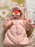 巴拉巴拉童装儿童羽绒服男童女童连帽外套2025秋冬装宝宝可爱209425107215 实拍图