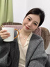 莞晗四叶草银项链女999足银锁骨链彩金吊坠七夕情人节生日礼物送女友 白贝母【999足银·配证书】 实拍图